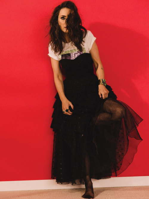 edenliaothewomb:Winona Ryder, photographed by Ash Kingston for Nylon, Sep 2016.