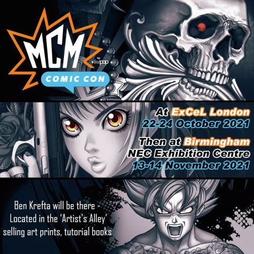 I&rsquo;m booked in for mcm comic con this year - London and Birmingham in the UK. Will you be atten