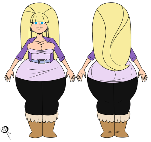 chillguydraws: Updated THICC FALLS Orthographic with updated designs and new character Wendy. I’ll be adding other characters soon but wanted to get the core out of the way. 