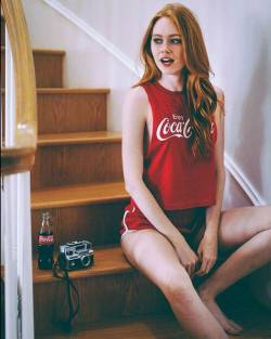 heavenlyredheads:  Share a Coke with Holly Hicks!