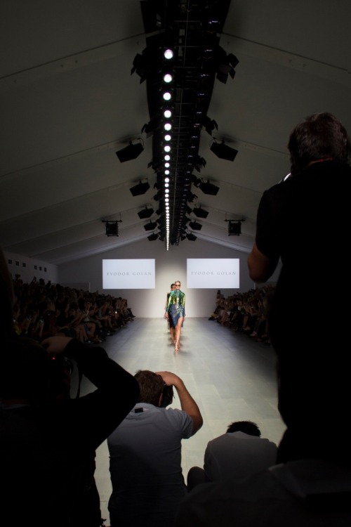 &ldquo;Fyodor Golan&rdquo; at London Fashion Weekend.