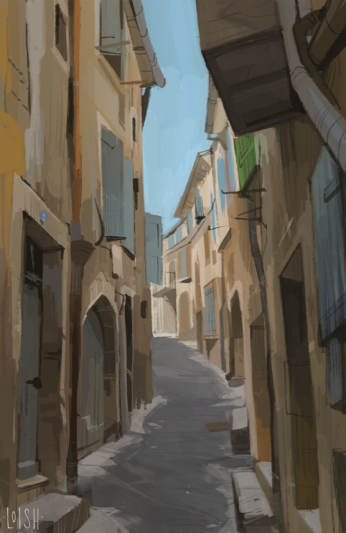 here’s some more sketches from my trip to the cévennes last week! I love the charming cities a