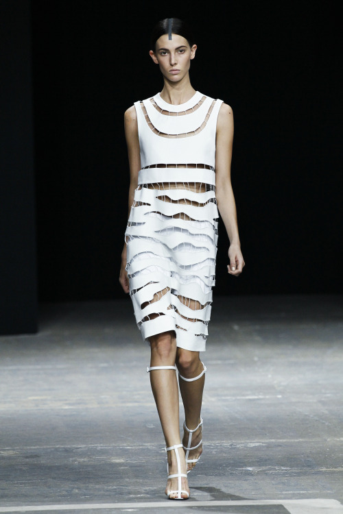 Alexander Wang Spring-Summer 2013A Personification Of The State Of Mind Take sheaves of leather, sla