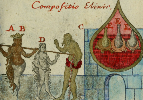 deathandmysticism:Joh. Michaelis Faustij, Compendium alchymist, 1706