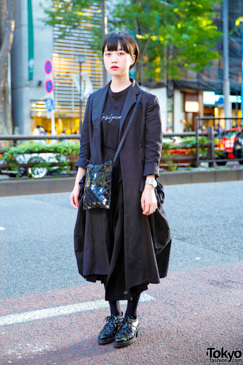 20-year-old Megumi on the street in Harajuku... | Tokyo Fashion
