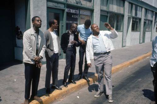 sunbookie:  twixnmix:  The Young Men of Watts Bill Ray   In 1966 One year after the August 1965 Watts Riot (also known as the Watts Rebellion   or Watts Uprising) in Los Angeles, LIFE magazine sent photographer Bill Ray to California, to cover the young