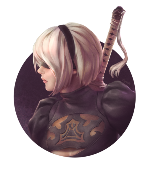 another fanart of 2B!