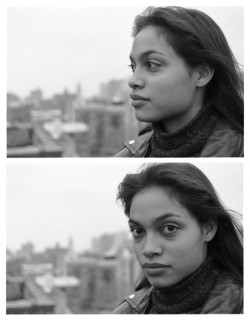 reginalemco:Rosario Dawson in 1997 by Frank Jump