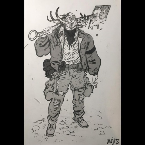 Jerome From EXTREMITY. 6x9 inches. Love how this one came out! #extremity #image #imagecomics #drawi