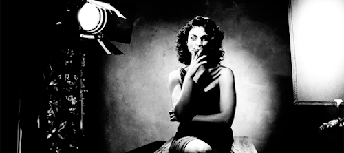 jimandleslie: Screentest for The Killers starring Morena Baccarin as Ava Gardner.