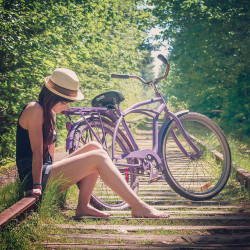 pedalfar:  summer bike rides by wheatkings&amp;prettythings on Flickr.
