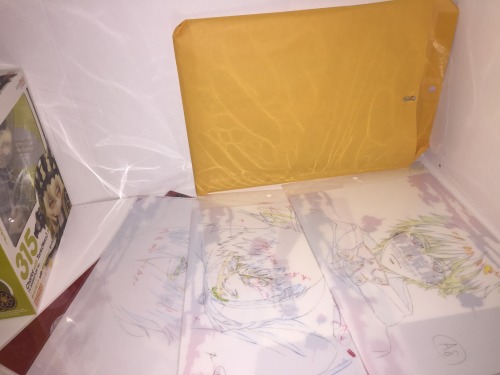 xgmo: AX2015 Haul  envelope=hentai, signed eva posters by bosmitze , saber plastic thing signed