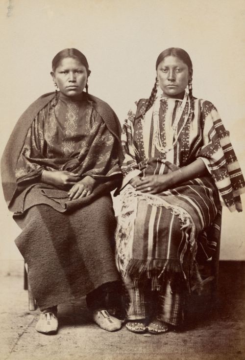  William Stinson Soule (American, 1836 - 1908).  Two Cheyenne Squaws, Sauke and Hatpy [Daughters of 