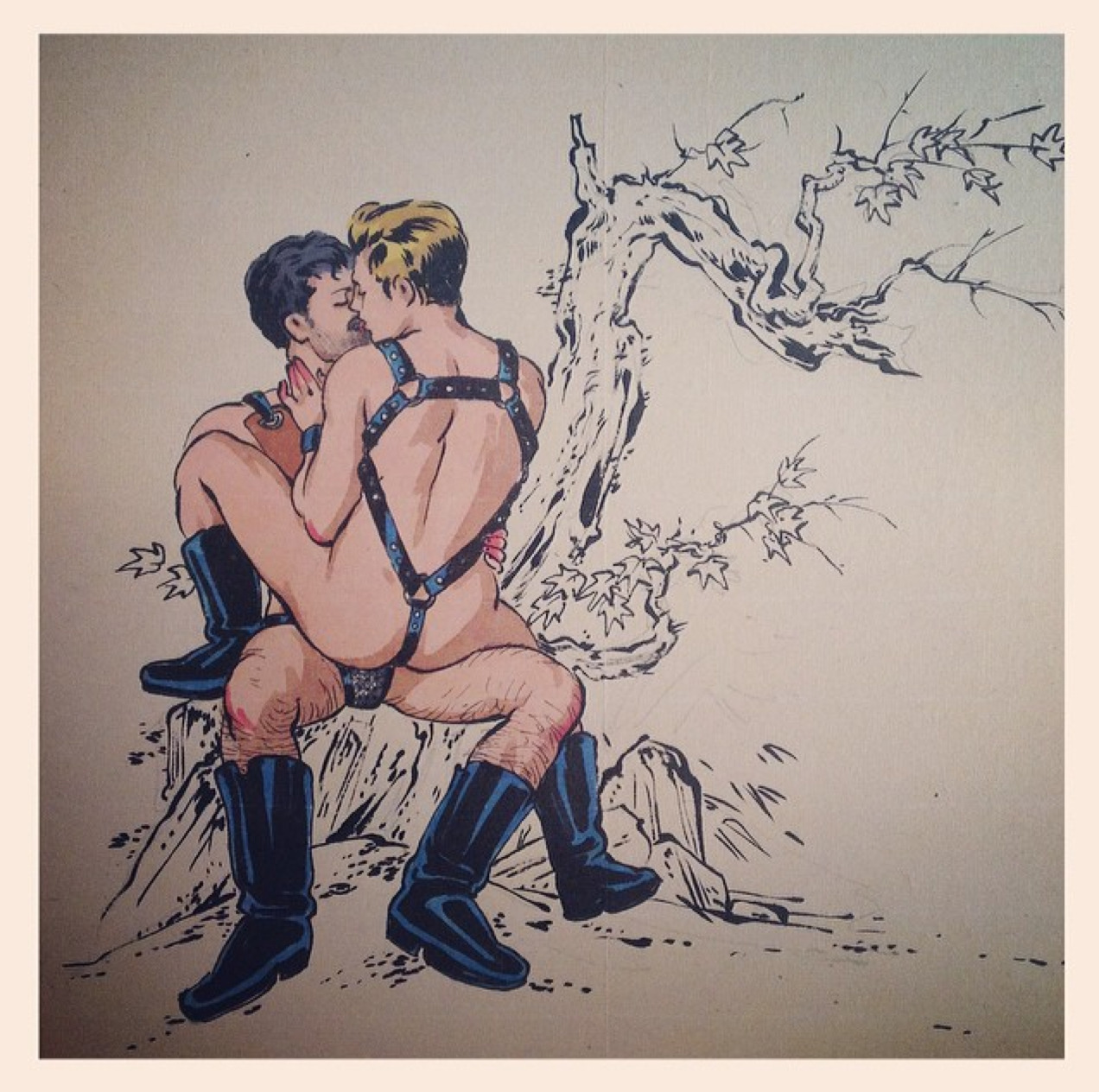 apaintersprogress:  “Scent of Autumn.” In-progress shots of the process, and