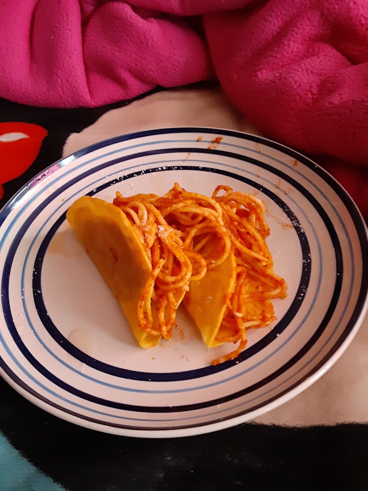 True Colors Are Beautiful Presenting Spaghetti Tacos It Was A Little
