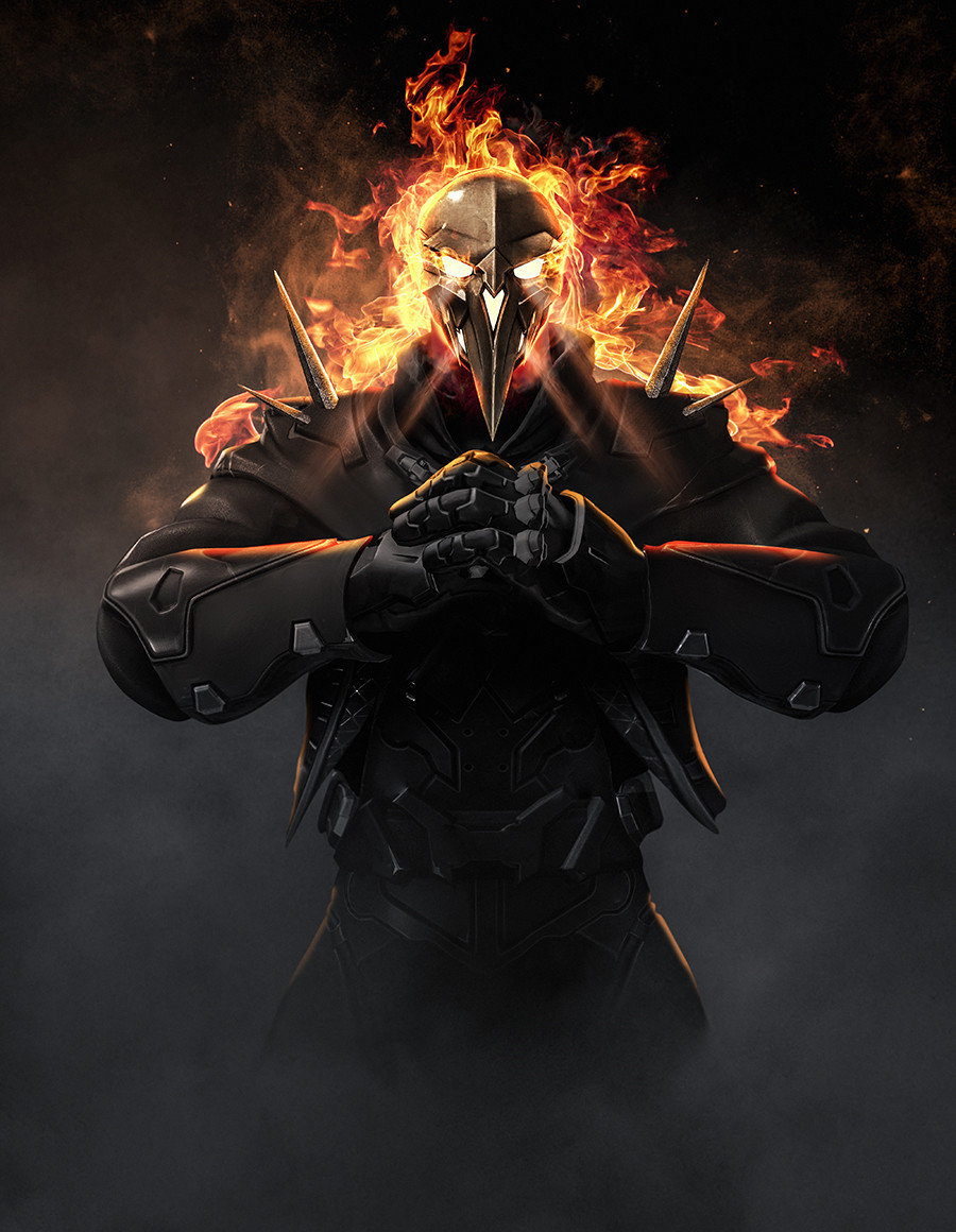 fireboxstudio: pixalry:  Overwatch x Marvel - Created by Boss Logic  (Nerdgasmed