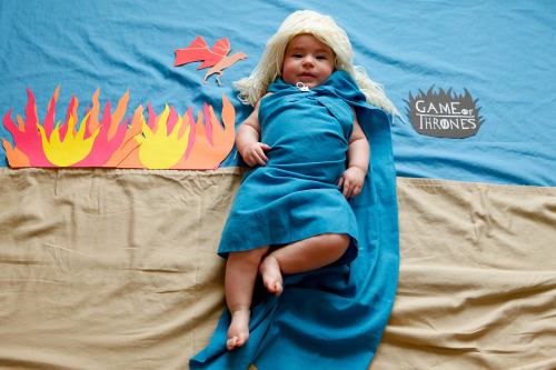 photojojo:Photographer Karen Abad borrowed a friend’s adorable baby to create these wickedly cute im