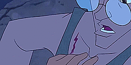 toy-dory:  The power to heal: Kida and Milo first meet each other.