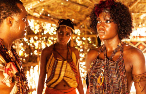 Costumes from  the Angolan film “Nzinga, Queen of Angola” (2013)Queen Nzingha (1583-1663) was a 17th