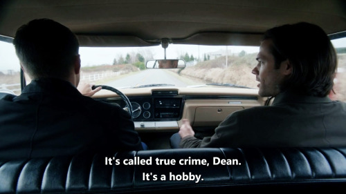 things Sam & I have in common: we love Deanwe’re true crime freaks