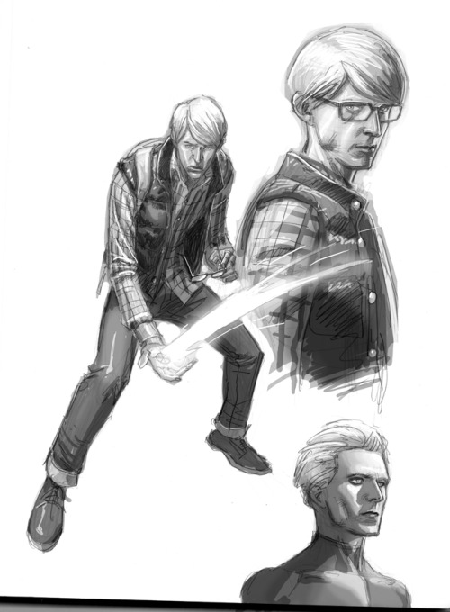 dustinweaver: Avengers concept drawings for Starbrand. (2012)