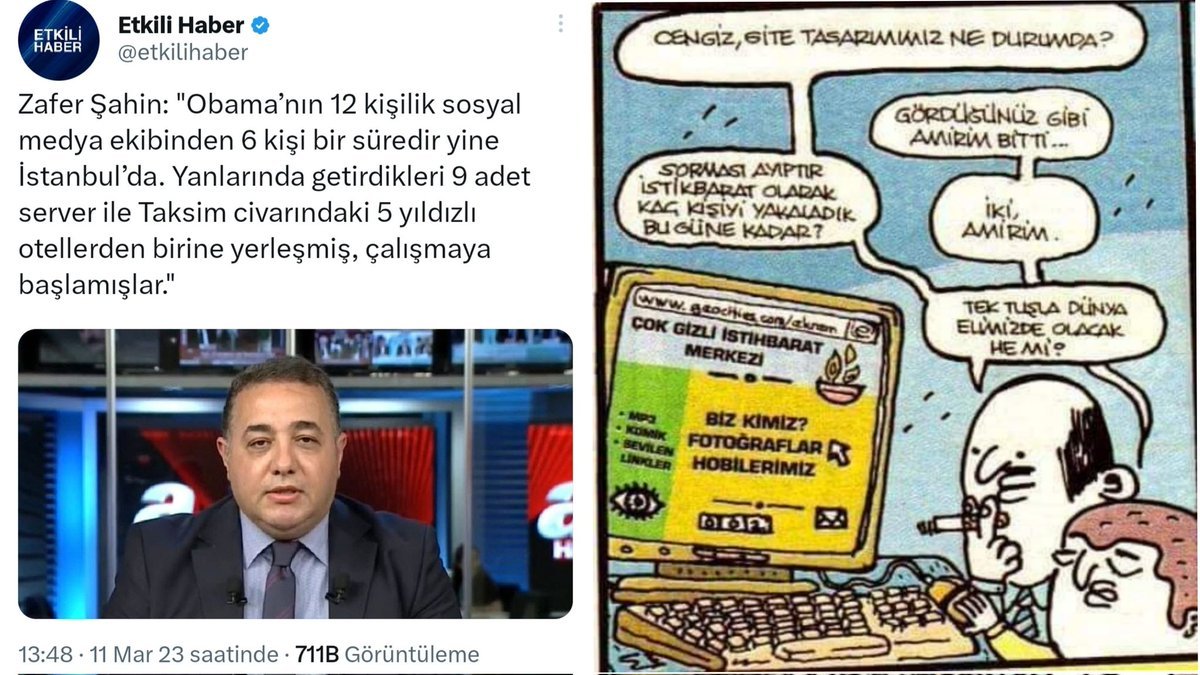 Bahsettiği medya ekibi.....