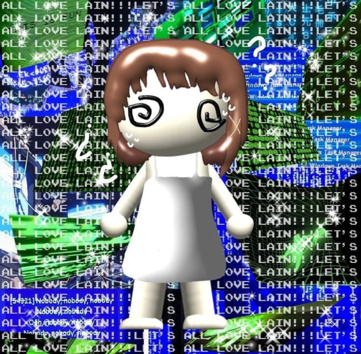 My roblox Lain avatar : r/Lain