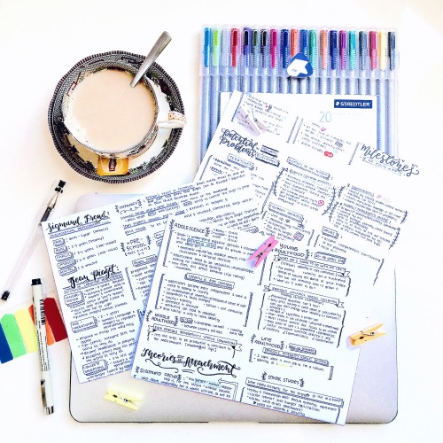 kimching232:Throwback to my very first note-revision after finding out about studyblr! I never expec