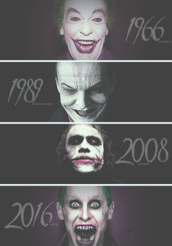 scenecult:  Evolution of The Joker.Don’t