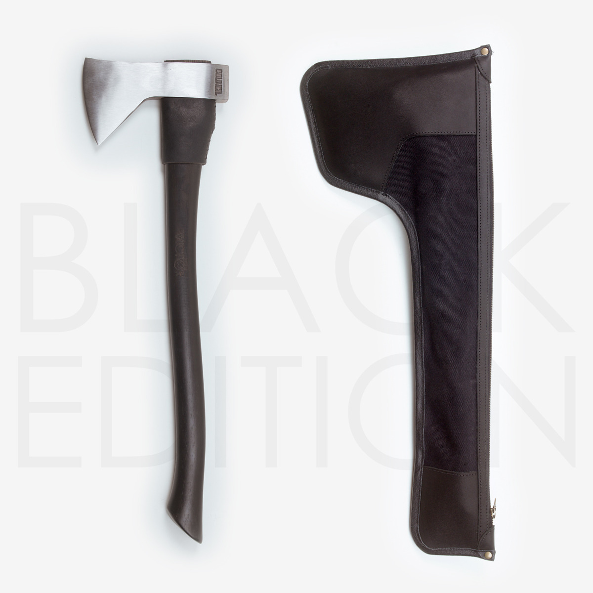 victoraxe:  Meet the new Victor Black Edition Hudson Bay Axe and Case. Now available