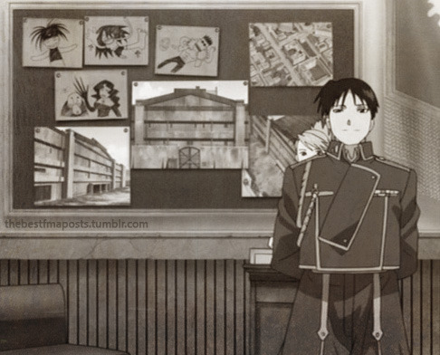 royymustang:#aRE THOSE ED’S DRAWINGS#DID THEY SERIOUSLY HANG UP ED’S DUMB DRAWINGS OF THE HOMUNCULI#