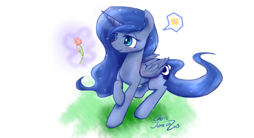 buttertwins:  Luna, where have you been? 