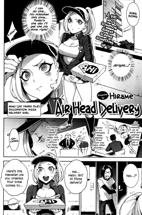 dangerouscumdispensary:    Tennen Delivery  Air Head Delivery by Hirame    First time i thought sun visors are pretty damn sexy. 
