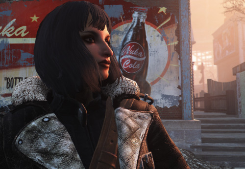 someone thinks they’re the nuclear fallout nuka cola model