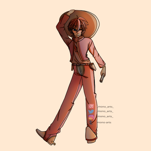 My Version Of Personified Panchito Pistoles