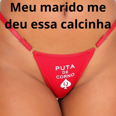 Calcinha De Esposa Liberada