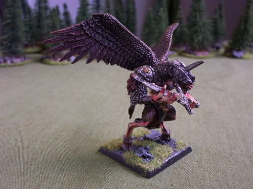 Unduvuded Chaos army, a joint painting project between me and a friend. He’s armor, I’m flesh&hellip