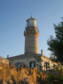 worldoflighthouses:  Struga Lighthouse, Skrivena Luka, Lastovo Island, Croatia — Photographer: Aleksandar Topuzović. License:  Creative Commons Attribution 3.0 Unported  