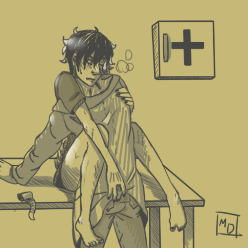 miharudokuro:did you miss my solangelo’s trash art? ( ͡° ͜ʖ ͡°)  sorry mom