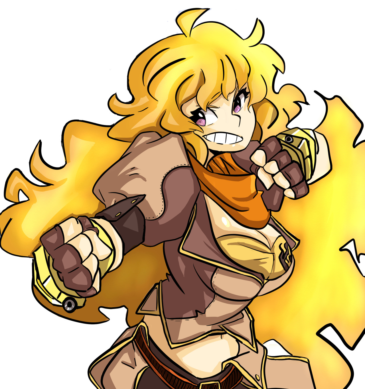 littlefoxprodutions:  Yang Xiao Long my favorite ruby character. Can’t wait for
