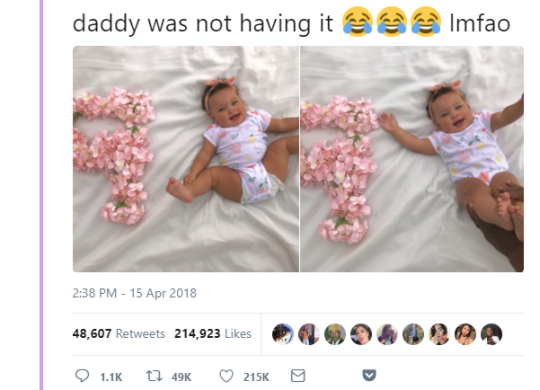 wynx-hates-pedos:  yaoi-smasher6969:  theblackelf:  fandomshatepeopleofcolor:  liliac-gold:  A 3 month old baby girl : *Spreads her legs while playing around on her bed like any normal functioning other baby does since babies need to develop the muscles