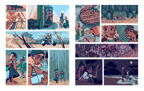 elemei:  a two-page comic about a sweet day out 