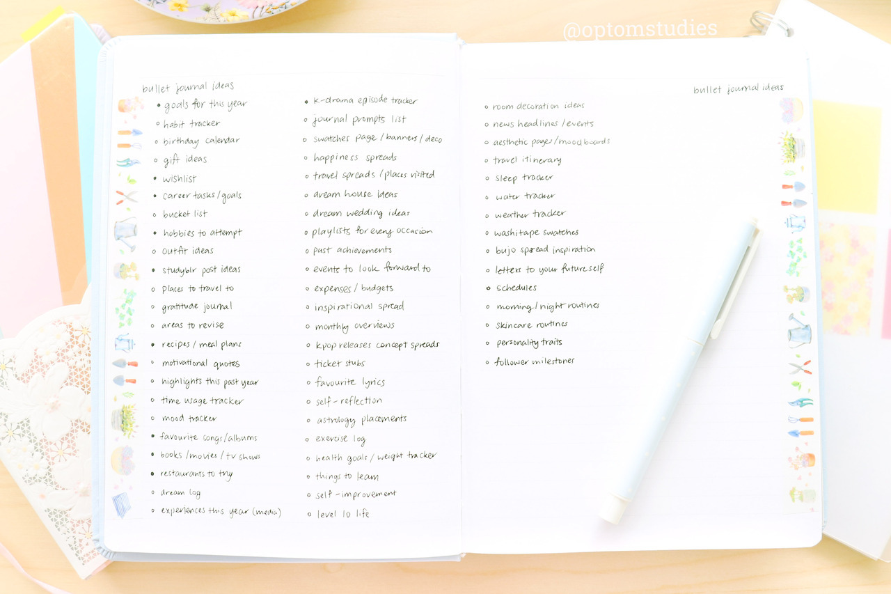 Original Study Tips Studyblr 15 12 17 My 18 Bullet Journal Part Of My