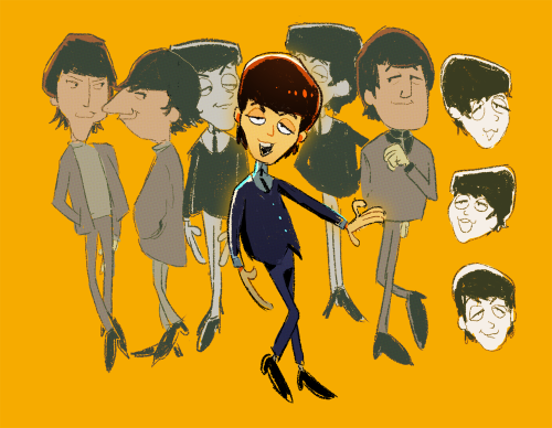 itsyamtastic: cartoon paul mccartney is my favourite matsu