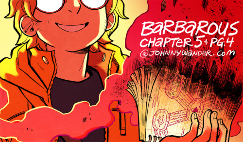 ✨BARBAROUS CHAPTER 5 IS UPDATING!!!!✨Extremely normal things are happening, as you can see.⭐️ You ca