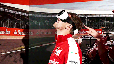 hannaclock:  Sebastian Vettel, Marc Gené and Esteban Gutiérrez at the Santander Group City  (x) 