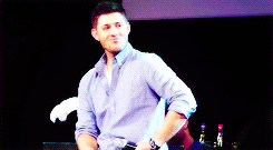  get to know me meme:  [1/5] favorite actors - jensen ackles”I used to be scared
