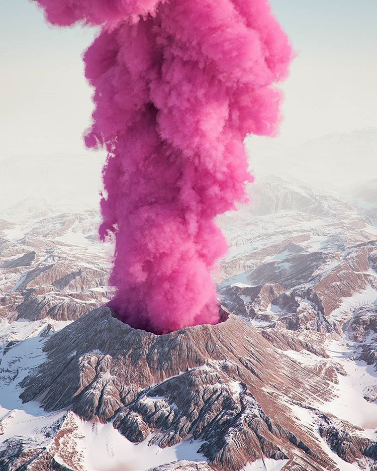 wearegeneral:  Pink Eruption  
