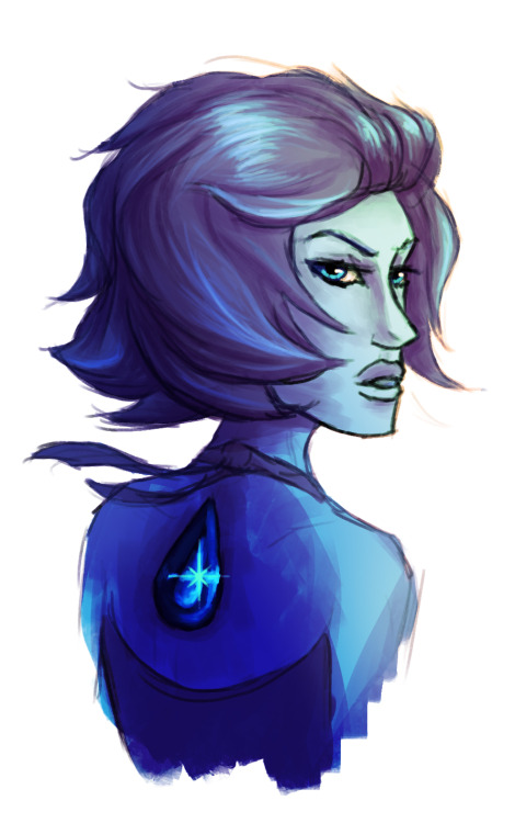 silviya7:Trying to experiment with art styles a bit by doodling space rocks.(I draw Garnet and Ameth