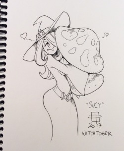 callmepo: Witchtober day 8: Sucy from Little Witch Academia.  Note: Wednesdays and weekends are my Little Witch Academia WItchtobers  &lt;3 &lt;3 &lt;3